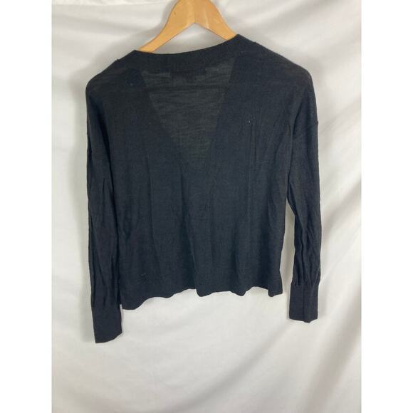 Ann Taylor LOFT Button Up Black Cardigan Size Small - Picture 7 of 7